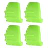 VGEBY 4 stks RC Schokabsorptie Demping Cover, slijtvaste Schokabsorptie Guards Fit voor 1/8 Afstandsbediening Auto(groente)