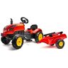 Falk Tractor tractor tractor met schuifkap en hanger, rood