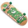 SPITBOARDS 34 mm x 96 mm Pro vingerboard set-up (compleet), echt houten dek, per trucks met vergrendelmoeren en Pro bushings, polyurethaan Pro wielen met lagers, logo (wood versie)