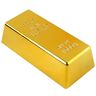 acime Goudstaaf speelgoed 's Goudstaaf, Bullion Bar speelgoed   Bullion Gold Bar decoraties, gouden baksteen Bullion glinsterende film prop, Brick Bullion film prop nieuwigheid cadeau voor huisdeco