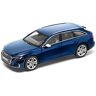 Audi 5011816231 S6 Avant 1:43 Miniatuur, Navarrablauw