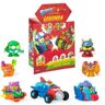 SUPERTHINGS RIVALS OF KABOOM Superthings Legends Power Squad SuperThings SuperThings Super Pack – bevat 6 SuperThings, 2 PowerJets, 1 MegaVehicle en 1 SuperThing Ultra Rare producten uit de serie 1-9