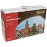 Faller Kleine stadt-kerk modelbouwset met 50 onderdelen 200 x 118 x 270 mm I modelspoorbaan accessoires H0 I modelspoorbaan H0 kleine stad kerk