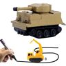 cookx Follow The Line Inductive Car, Inductive Car Truck Toy, Scribing Induction Engineering Vehicle Car, Mini Toy Engineering Vehicles, Educational Toy for Imaginative Creation (Tank-C)