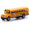 STJNFCY Schoolbus kinderspeelgoed schoolbus model diecast schoolbus legering pull back bus, decoraties voor kinderen jongens en meisjes