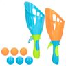 COLORBABY CB Sports 47683 Balwerpspel, 2 rackets en 6 ballen, outdoorspellen, kinderspeelgoed voor kinderen, zomerspeelgoed, cadeaus voor jongens en meisjes, vanaf 3 jaar