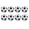 PIQIUQIU 8 stuks tafelvoetbalballen in set, hoogwaardige stille tafelvoetbalballen in 32 mm, voor tafelvoetbal en tafelvoetbal
