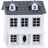 Takluu Tieners Poppenhuis Set, Betrouwbare Meisjes Houten Speelpoppenhuizen, Duurzame Vintage Houten Poppenhuizen, Draagbare Villa Klein Huis Miniatuur Poppenhuis Voor Kinderen