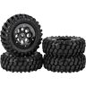 Jikoiuty RC Rock Crawler Truck gemonteerd 1,9 metalen beadlock met 96 mm zachte band voor 1/10 4WD MN D90 D130 Rc Car