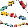 cookx Follow The Line Inductive Car, Inductive Car Truck Toy, Scribing Induction Engineering Vehicle Car, Mini Toy Engineering Vehicles, Educational Toy for Imaginative Creation (car-6PCS)