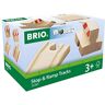 Ravensburger 33385 BRIO Rampen & Prell-Bock Pack