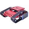 CIRONI Robotic Tracked Tank Chassis CNC RC Tank Chassis Aluminium voor DIY Onvoltooide Robot Kit (Kleur: Rood)