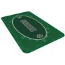 Bullets Playing Cards Designer pokermat groen in 100 x 60 cm voor de eigen pokertafel Deluxe pokerdoek pokerkleed pokertafel pad