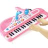 Fockety Kids Keyboard Piano, Kids Piano, Digital Piano, Kids Piano Toy, Electric Keyboard Piano for Kids voor Verjaardag/Kerstmis 3 jaar of ouder(powder)