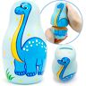 AEVVV Dinosaurus Piggy Bank 6'' Dinosaurus Money Bank Matroesjka Pop Dinosaurus Nesting Poppen Dinosaurus Muntenbank Russische poppen Dinosaurus Bank Kamer Decor