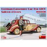 MiniArt Mini Art 38008 1:35 Dt. Automotive type 170V 4-deurs sedan getrouwe replica, modelbouw, plastic bouwpakket, vrachtwagen bouwpakket, bouwpakket, bouwpakket voor volwassenen