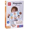 APLI Kids 14803 Magneten Emoties,Veelkleurig