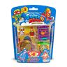 SUPERTHINGS RIVALS OF KABOOM SUPERZINGS II- 4-pack met 4 SuperZing-figuren en verschillende accessoires.