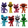 SBNYTBLW Lachende Critters Speelgoedfiguren, Lachende Critters Speelgoed, Grappig Lachende Critters Figuren Modelspeelgoed, Leuke CatNap Cartoon Anime Lachende Critters Figuren Modelspeelgoed for Game Fans Kin