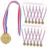 BESPORTBLE 72 St zilveren medailles kinder medailles race medailles speelgoed medailles voor kinderen medailles gouden medaille trofee bronzen medaille de medaille