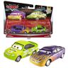 Mattel Selectie Dubbel Pack   Disney Cars   Voertuigmodellen   Die Cast 1:55   , Cars Doppelpacks:Marilyn & Nick Stickers