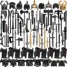 Topica Militaire wapenset, 73 stuks, middeleeuws oud Rome, legerwapens, custom figuur, wapens, helm, uitrusting, SWAT team, politie, wapens, bouwsteen