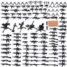 Topica Militaire wapenset, WW2 legerwapens, aangepaste figuren, SWAT teamwapens, bouwsteen CT02