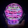 XINHOME Vliegende bal, vliegende bal met ledverlichting, vliegende bal drone, vliegende orb ball hover speelgoed, cadeaus voor jongens meisjes 6-12 jaar Flying Orb Ball