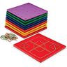 Learning Resources 5 x 5 Pin Grid Geoboard 10-Stuk Set