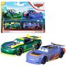 Mattel Selectie Dubbel Pack   Disney Cars   Voertuigmodellen   Die Cast 1:55   , Cars Doppelpacks:Eric Braker & Barry DePedal