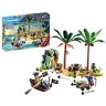 Playmobil Pirates 70962 Promo Pack Piratenschateiland met skelet, piraten, schateiland met skelet en werkend kanon, speelgoed voor kinderen vanaf 4 jaar