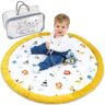 Totsy Baby Babykruipkleed Model 1 ⌀120 cm speelkleed voor kinderen, rond speelkleed, kinderkruipkleed Safari