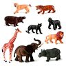 Miniland Dierfiguren, wilde dieren, dieren van de wildernis 9 figuren-25119