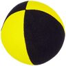 Henrys Jongleerbal:  Beanbag Superior (velours) 67 mm, zwart-geel