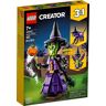 Lego 40562 Creator 3 in 1 Halloween Limited Edition Mystic Witch Build Met Alternatieve Spookachtige Kat of Draak Bouwt 257 Stuks Perfect voor Halloween