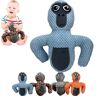 YIYANGnn Gorillas Tags Knuffel, 25 Cm Schattig Gorilla Knuffel, Zachte Gorilla's Pluche Pop, Gorilla TAG Pluche, Pluche Gorilla's Speelgoed, Spelkarakters Pluche Pop Voor Kinderen,Blue