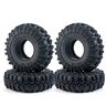 sunree 4 stuks rubberen banden 137 MM 2,2 voor 1/10 RC Crawler Auto Axial Wraith SCX10 Capra TRX4 TRX6 D90