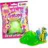 CRAZE Magic Slime Foilbag slijm voor kinderen, in zak, 75 ml, slijmset met glitter en galupy eenhoorn-figuur, verrassing, geurloos, zonder resten