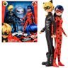 BANDAI Miraculous Ladybug Pack met 2 speelpoppen 26 cm Ladybug en Cat Noir P50365