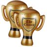 Outanaya 2 Stuks Opblaasbare Winnaar Trofee Opblaasbare Trofee Opblaasbare Beloning Trofee Opblaasbare Prijs Cup Klap Trofee Prop Opblaasbare Award Trofee Cup Opblaasbare Concurrentie