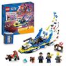 Lego City Missies Waterpolitie recherchemissies Set met Interactief Speelgoed met App Game en Echte Bouwstenen, Cadeau voor Kinderen, Jongens en Meisjes 60355