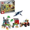 Lego Jurassic World Reddingscentrum voor babydinosaurussen Set met Triceratops, Ankylosaurus en Velociraptor Speelgoed Dinosaurus Figuren, Cadeau voor Jongens en Meisjes vanaf 4 Jaar 76963