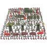 MasYosh Mini Soldatenfiguren, 290-delige militaire set voor heren, militaire basisset, speelset voor oorlogssoldaten, voor feestcadeau