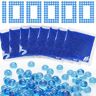 KyneLit 100000 stuks navulmunitie voor Gel Blaster, 7-8 mm Gel Blaster Munitie voor Gel Blaster Gun, 10 verpakkingen van 10000 Gel Blaster Munitie voor Gel Blaster Pistool (blauw)