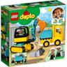 Lego DUPLO - Truck & Graafmachine met rupsbanden constructiespeelgoed 10931