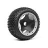HPI Dirt buster block tire hd compound on black wheel