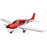 E-Flite Cirrus SR22T 1.5m electro vliegtuig - BNF Basic AS3X & Safe