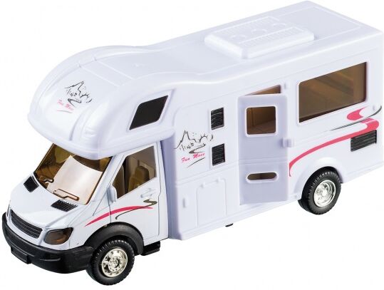 Happy People camper 17 cm wit - Wit