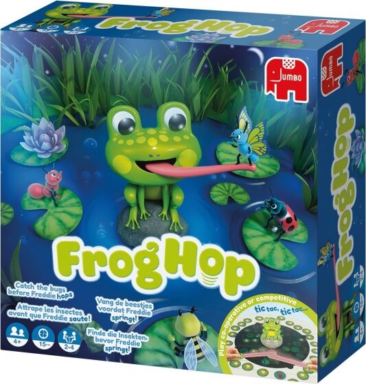 Jumbo bordspel Frog Hop basisspel - Groen