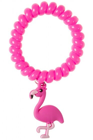 LG-Imports LG Imports Armband flamingo roze - Roze